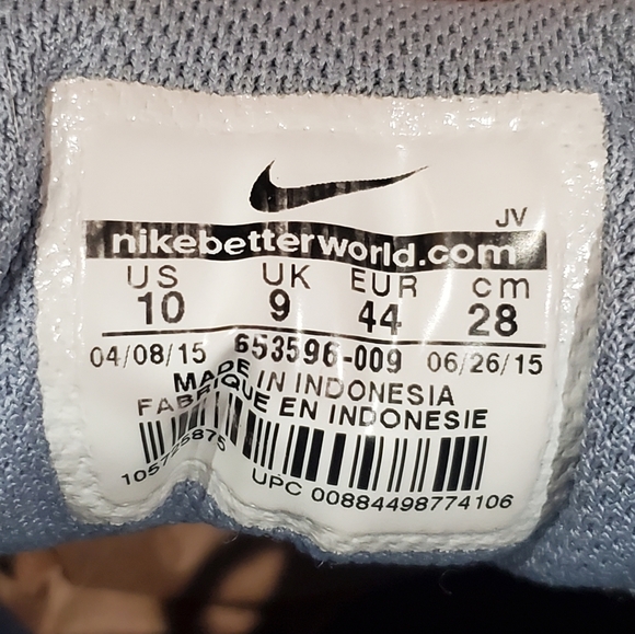 Nike Dual Fusion Run 3 - Gray & Navy - Picture 10 of 10